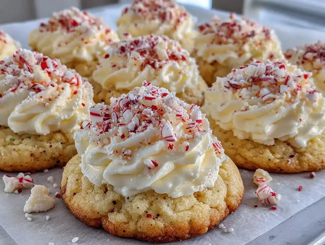 creamy peppermint sugar cookies preparation steps