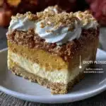 creamy pumpkin lush dessert - featured image