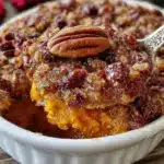 creamy sweet potato casserole - featured image