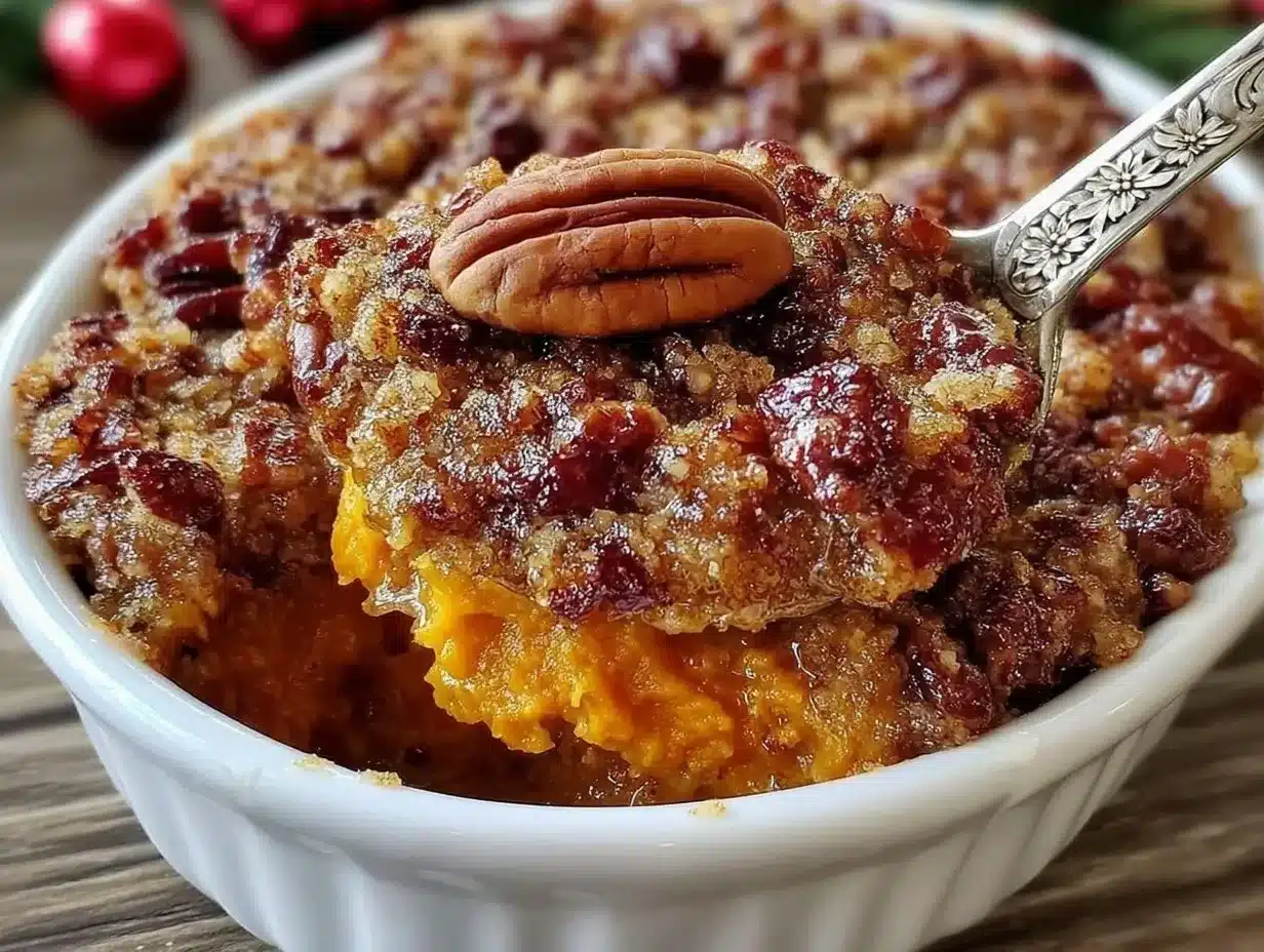 creamy sweet potato casserole preparation steps