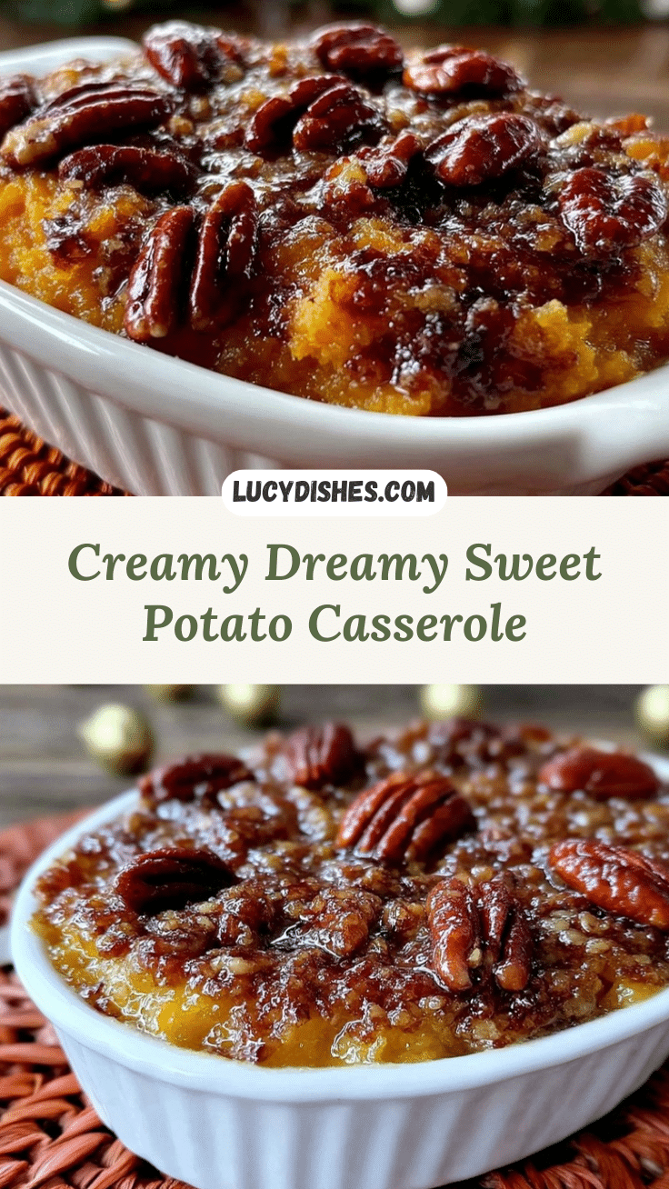 creamy sweet potato casserole recipe