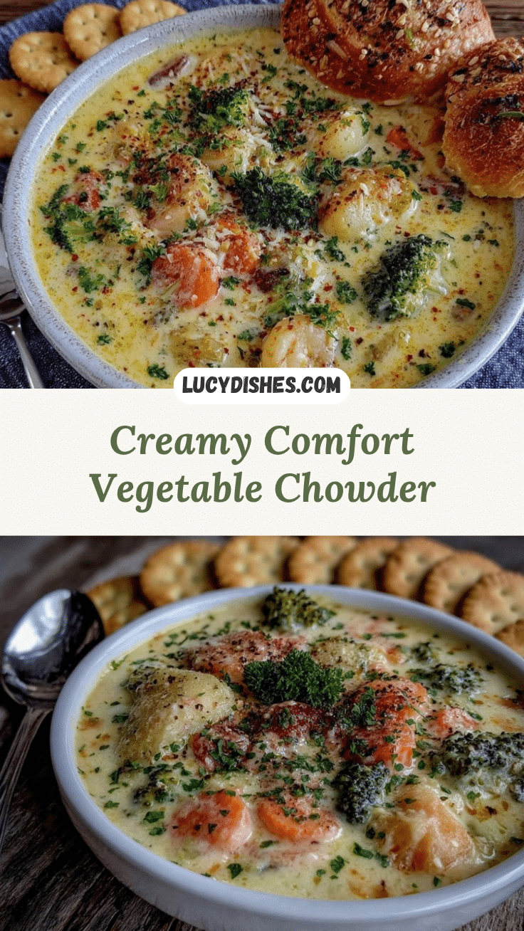 creamy vegetable chowder recipe