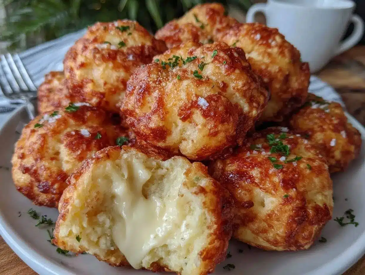 crispy mashed potato cheese puffs preparation steps