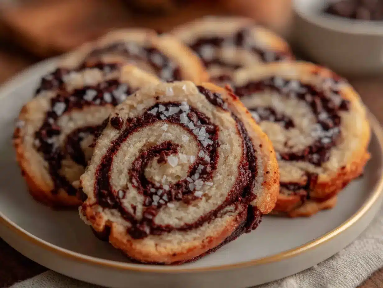 crispy spiral cookies preparation steps
