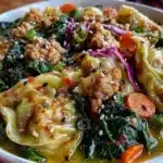 egg roll soup - featured image