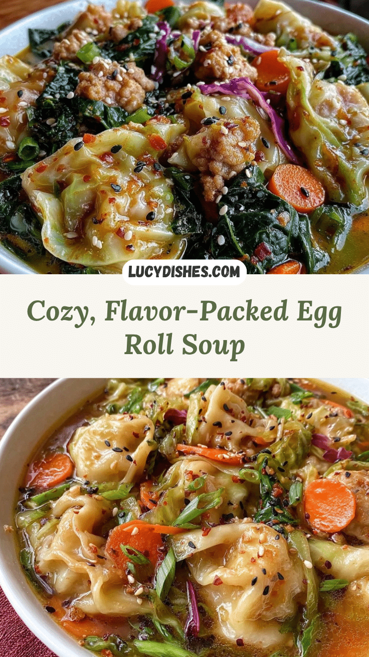 egg roll soup recipe