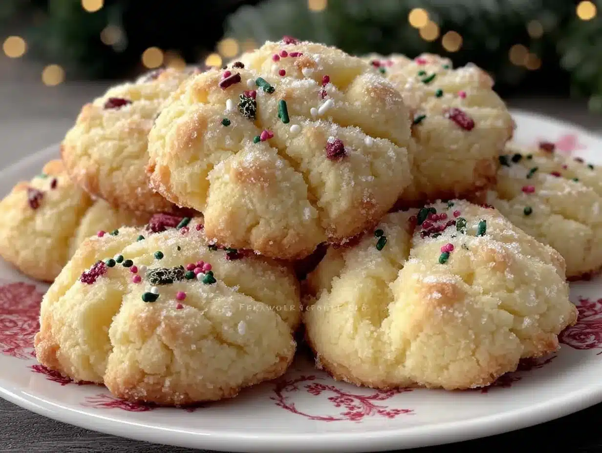 fluffy whipped shortbread cookies preparation steps