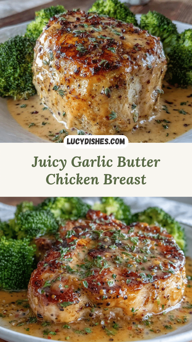 garlic butter chicken breast recipe