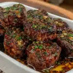 garlic butter steak bites - featured image