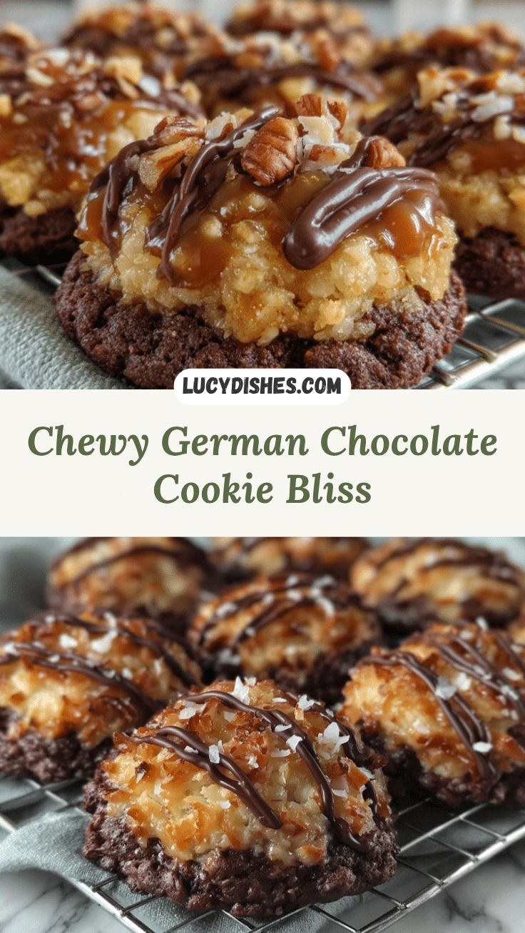German Chocolate Cookies recipe