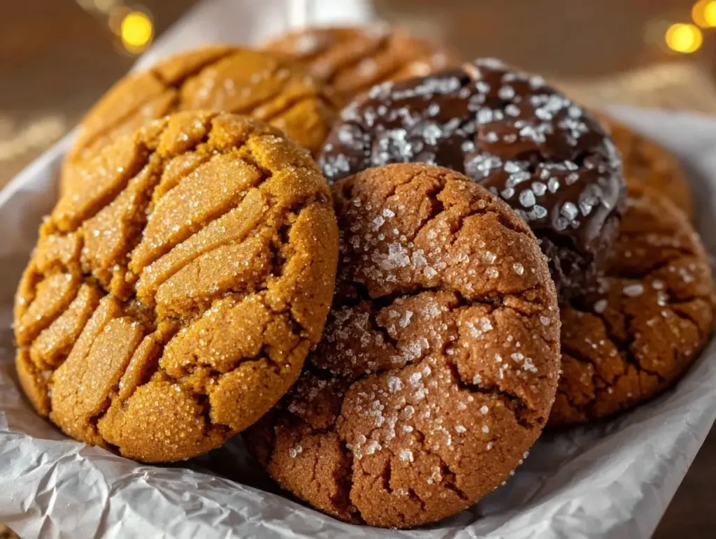 ginger molasses cookies - featured image