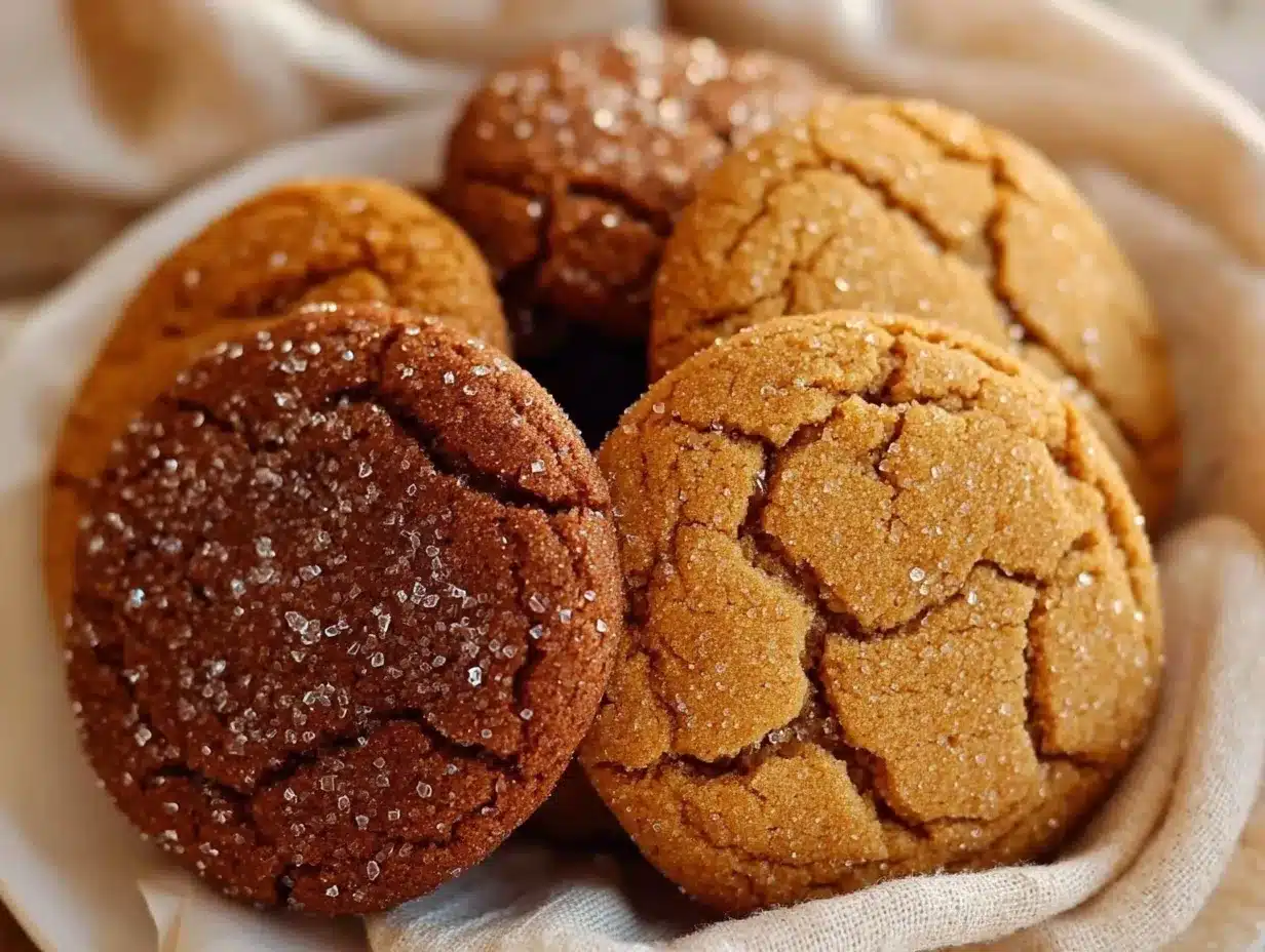 ginger molasses cookies preparation steps