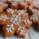 gingerbread cookie snowflakes - featured image