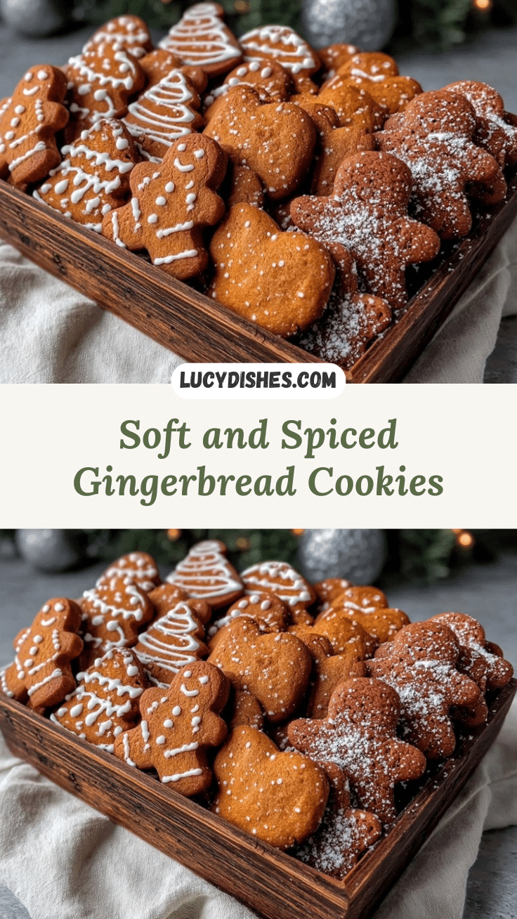 gingerbread cookies Christmas platter recipe