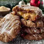 gingerbread latte cookies - featured image