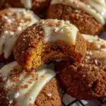 gingerbread latte cookies - featured image