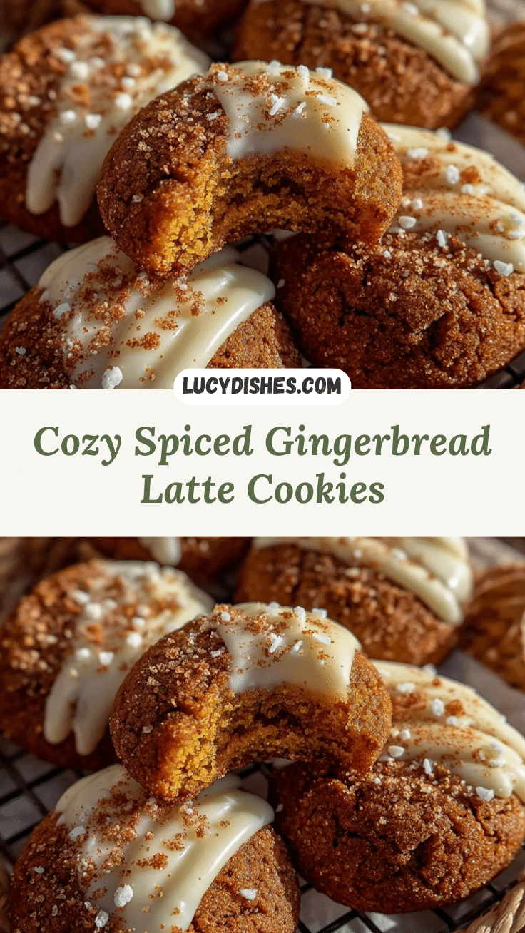 gingerbread latte cookies recipe