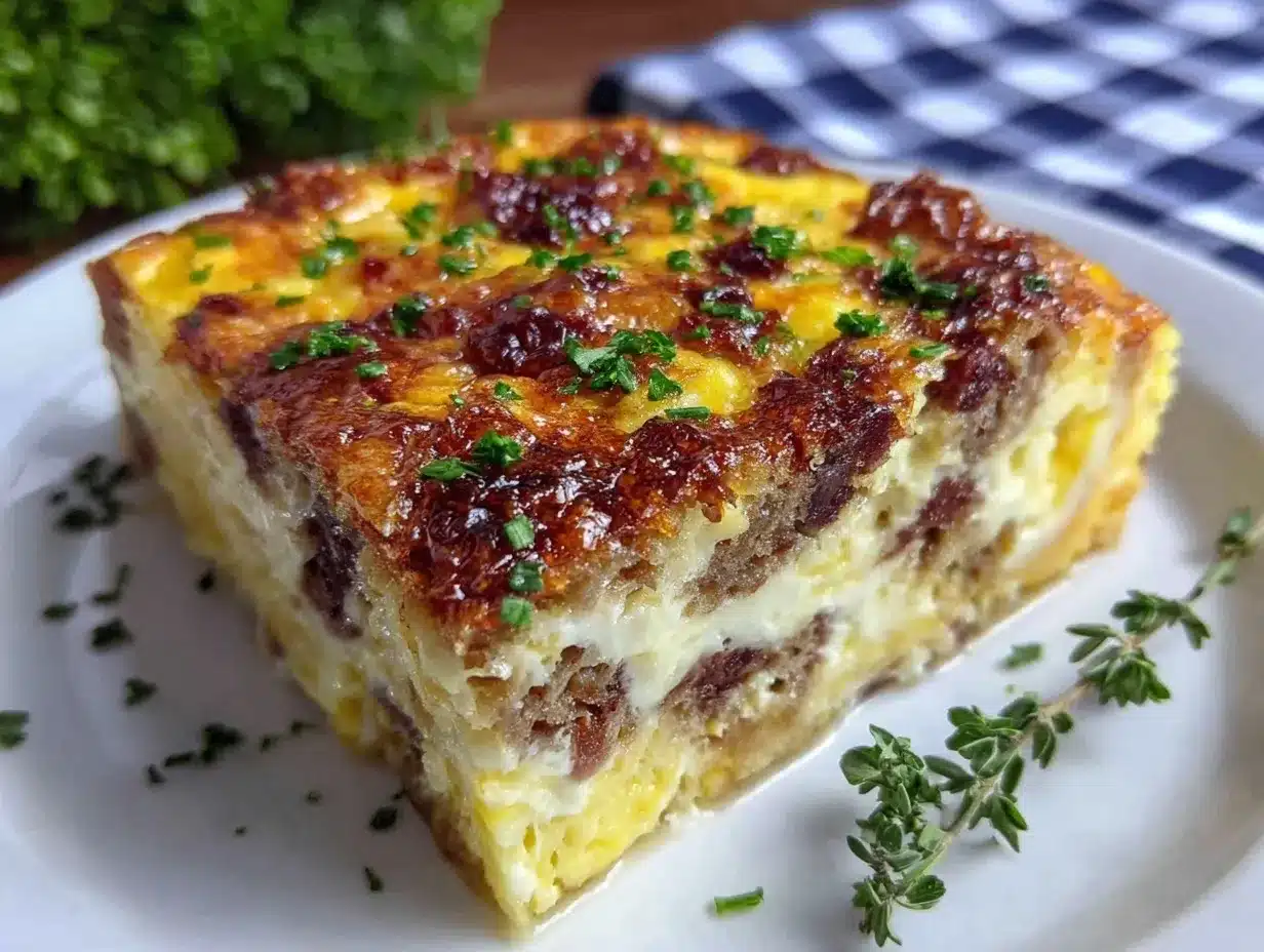 hash brown breakfast casserole preparation steps