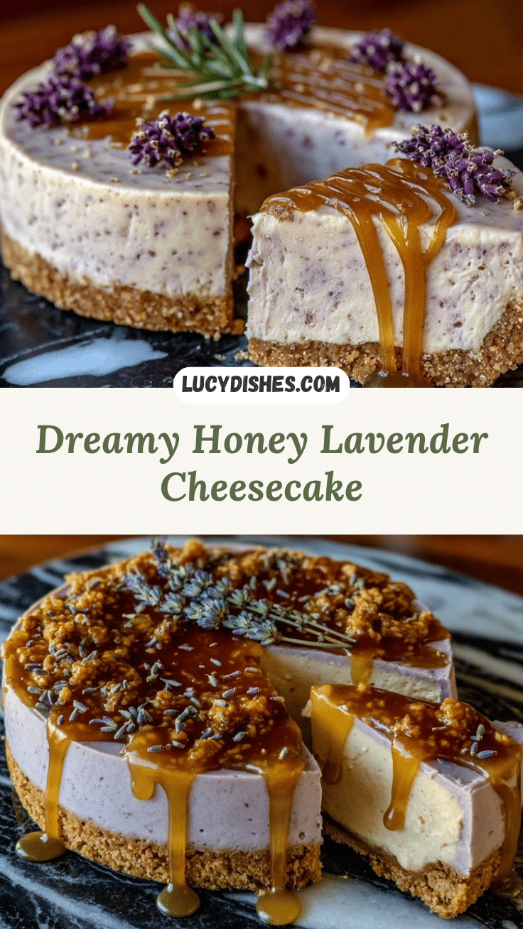 honey lavender cheesecake recipe