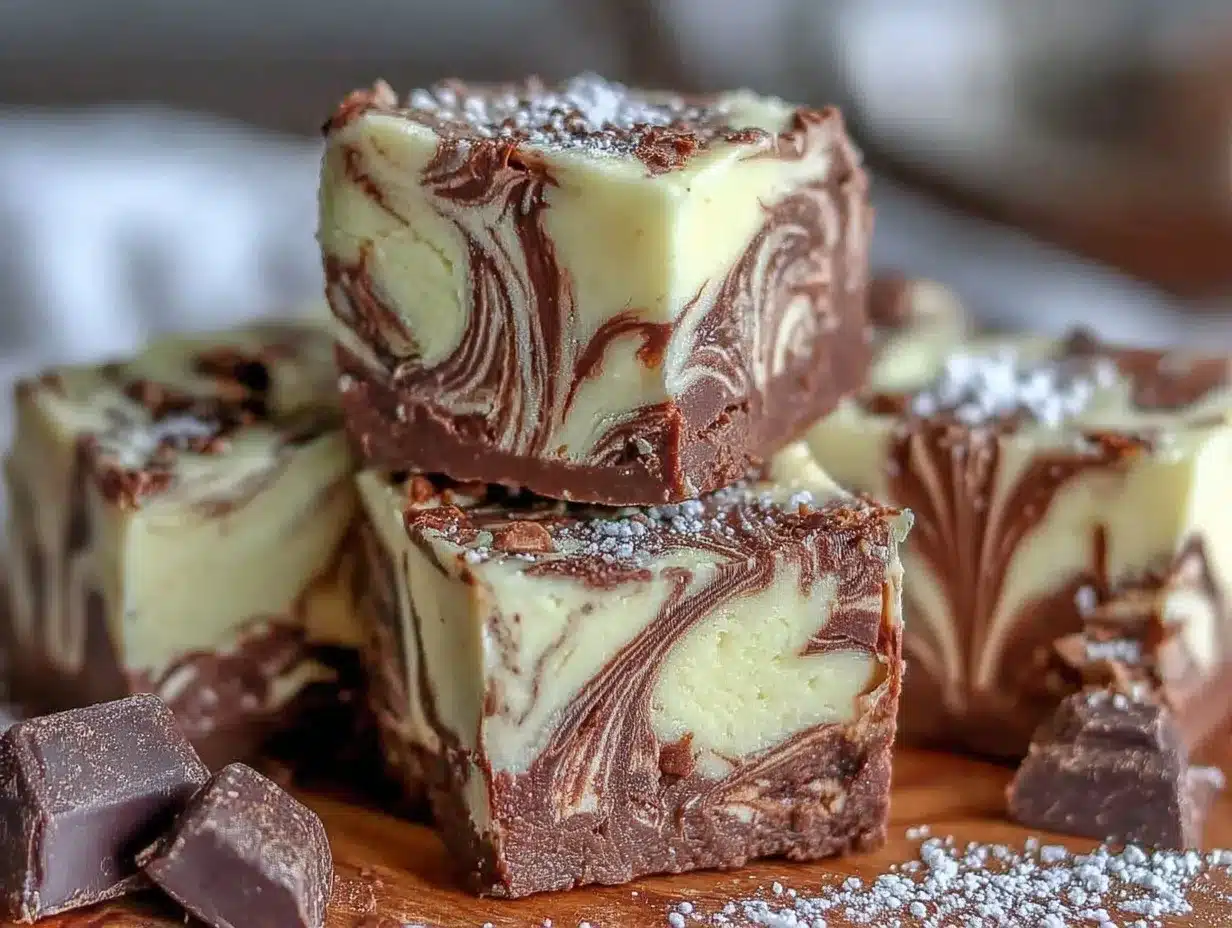 marshmallow swirl fudge preparation steps