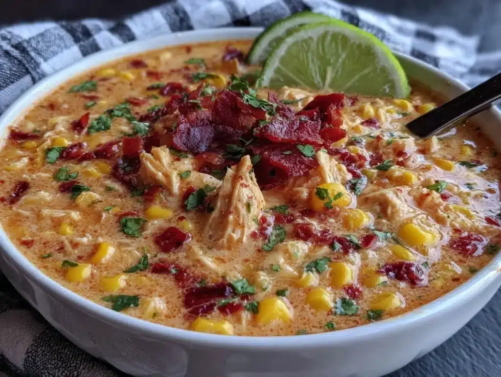 Mexican Chicken Corn Chowder - featured image