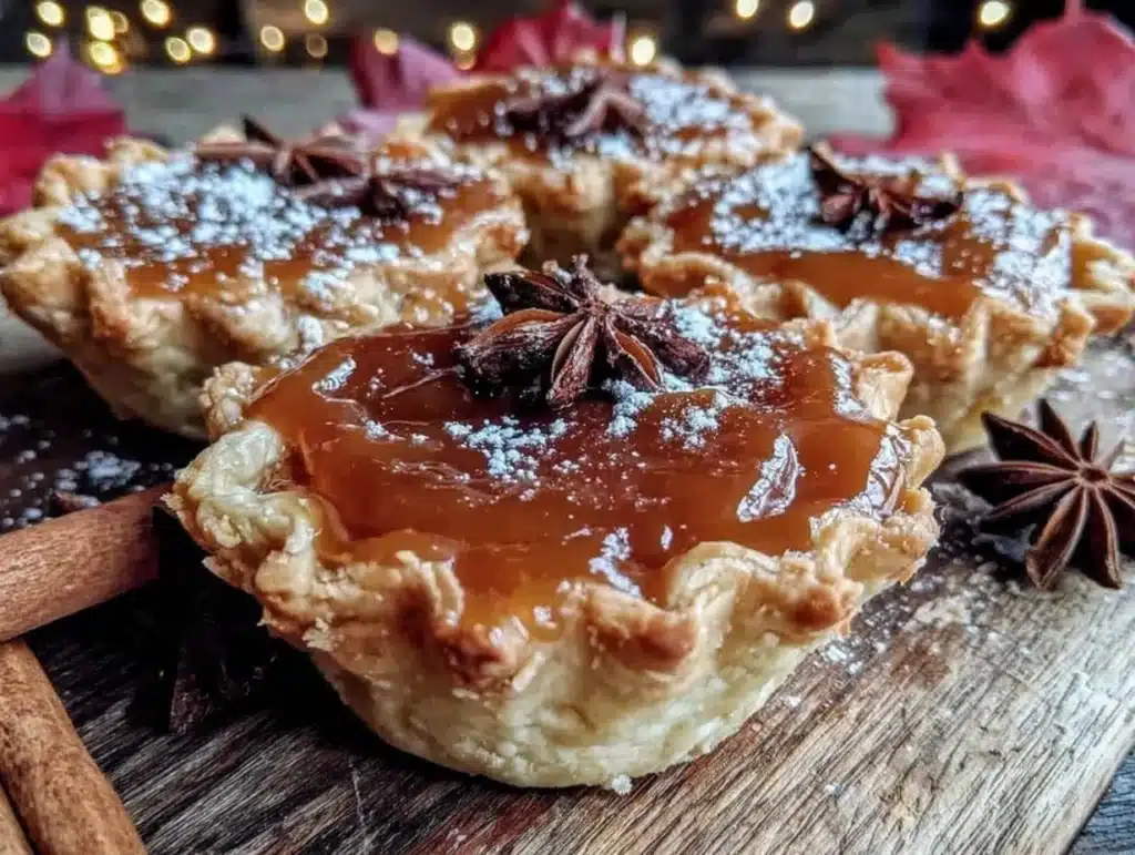 mini pumpkin pies - featured image