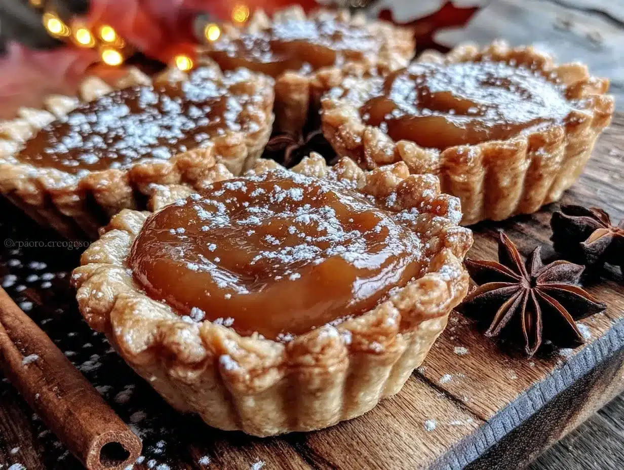 mini pumpkin pies preparation steps