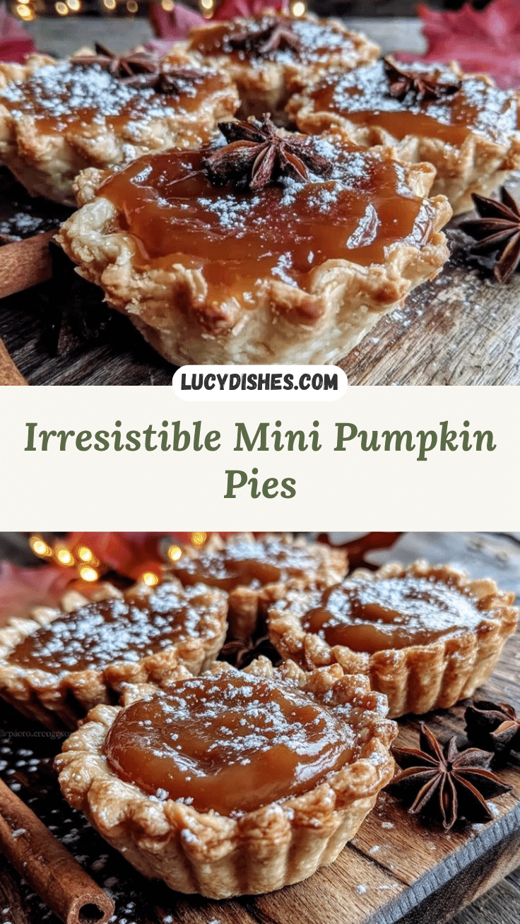mini pumpkin pies recipe