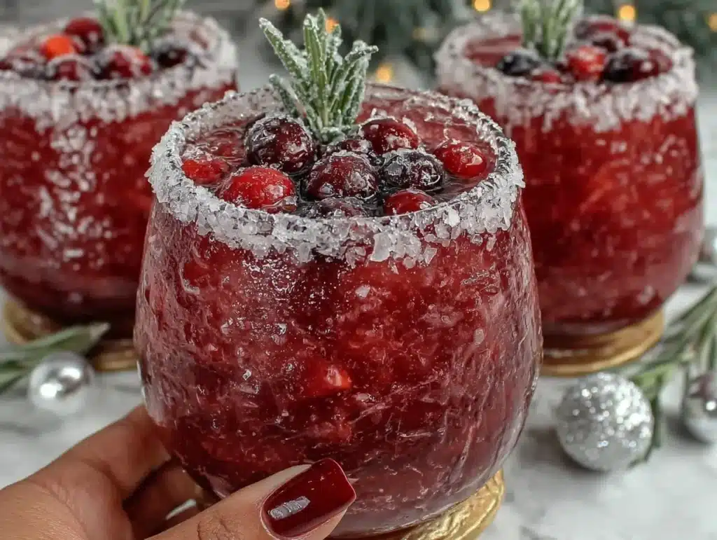 mistletoe margarita - featured image