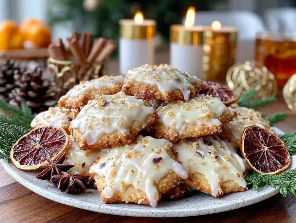 Orange Clove Christmas Cookies - featured image