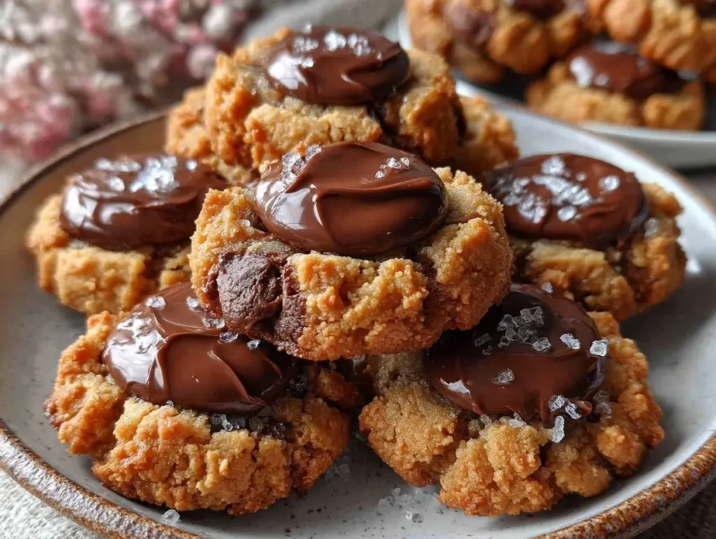 Peanut Butter Blossom Cookies - featured image