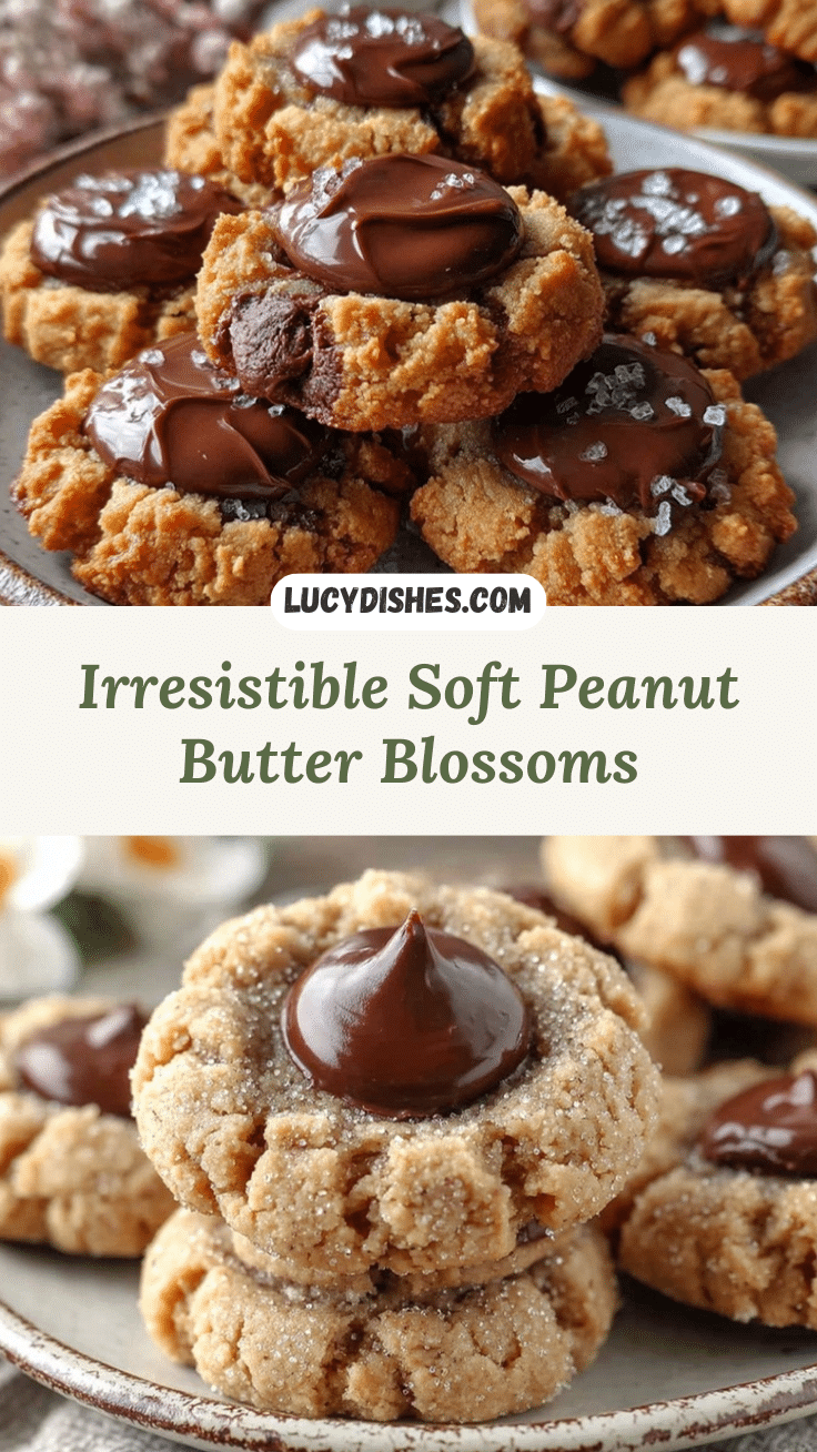 Peanut Butter Blossom Cookies recipe