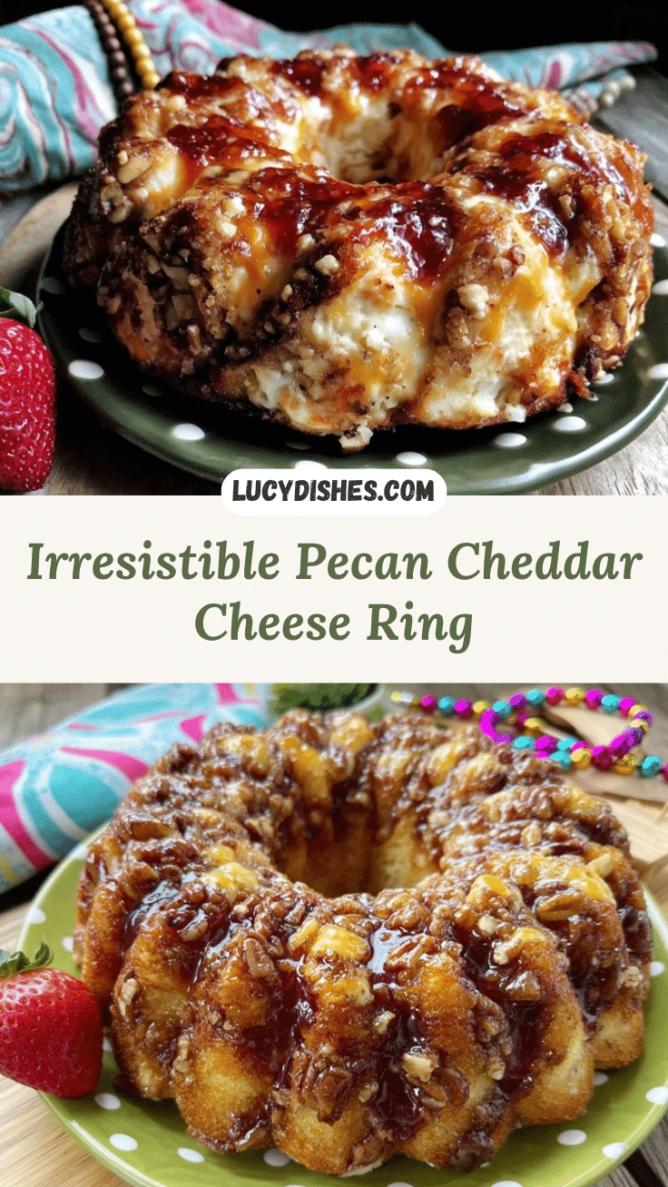 pecan cheddar cheese ring recipe