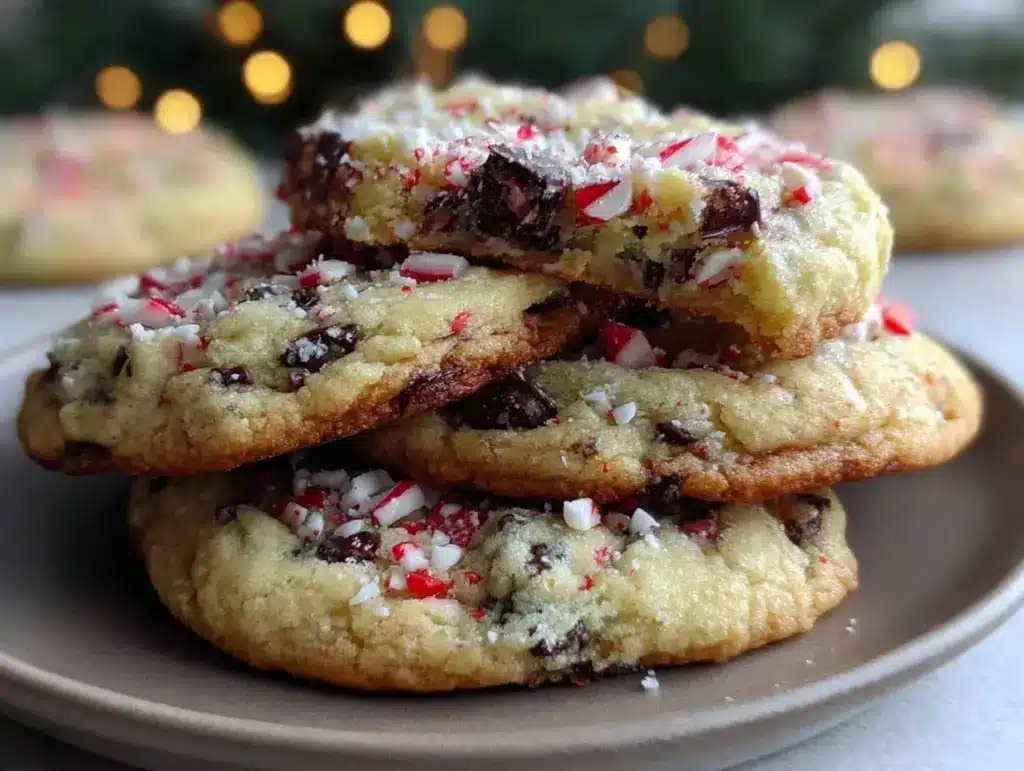 Peppermint Bark Cookies - featured image