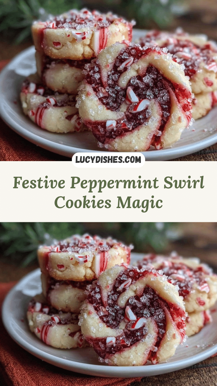 peppermint swirl cookies recipe