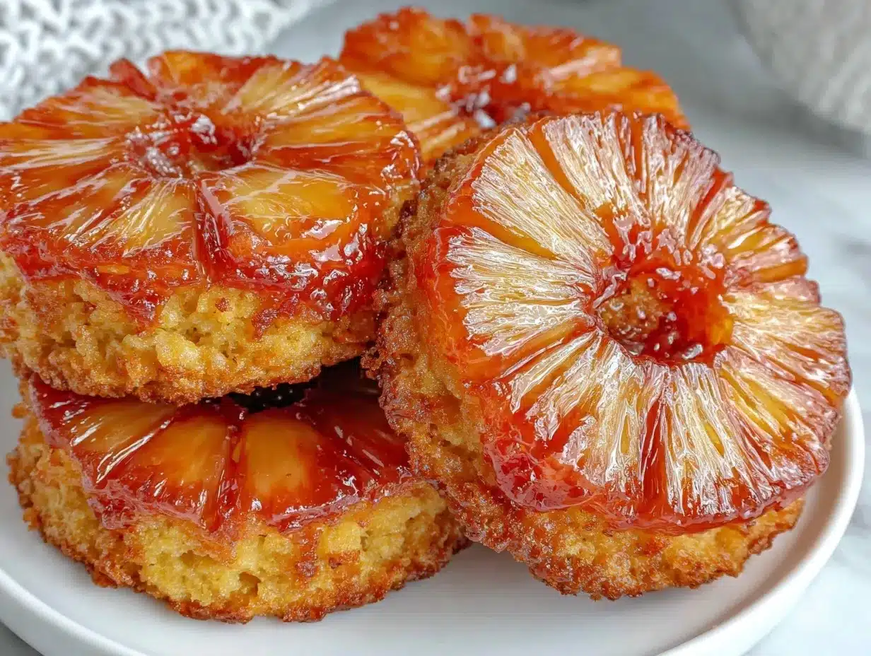 pineapple upside-down cookies preparation steps