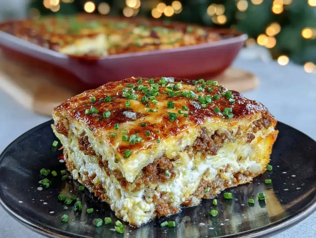 sausage egg hashbrown casserole preparation steps