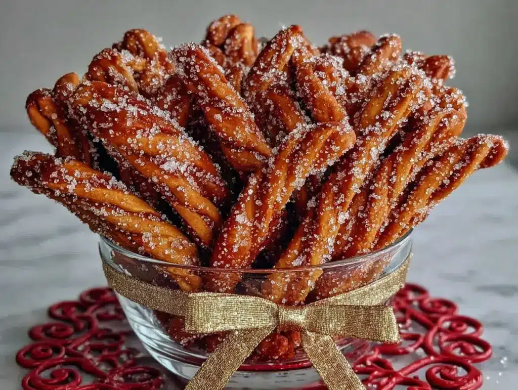spicy gingerbread sticks - featured image