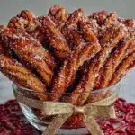 spicy gingerbread sticks - featured image
