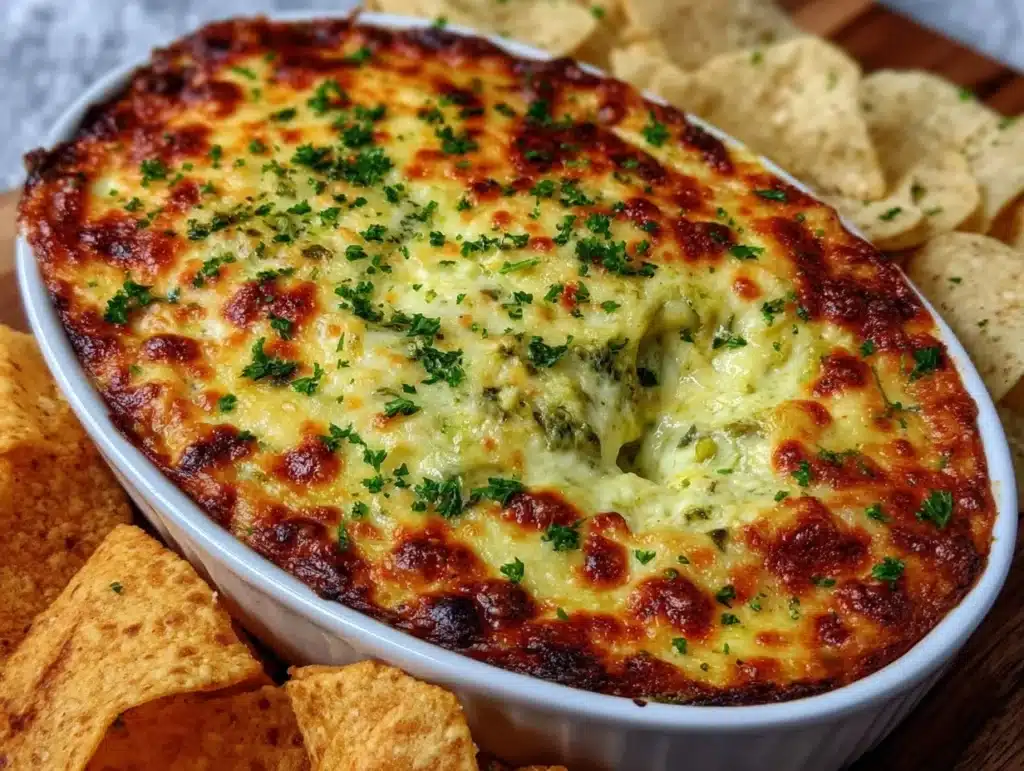 spinach artichoke dip - featured image