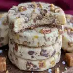 toffee butter icebox cookies - featured image