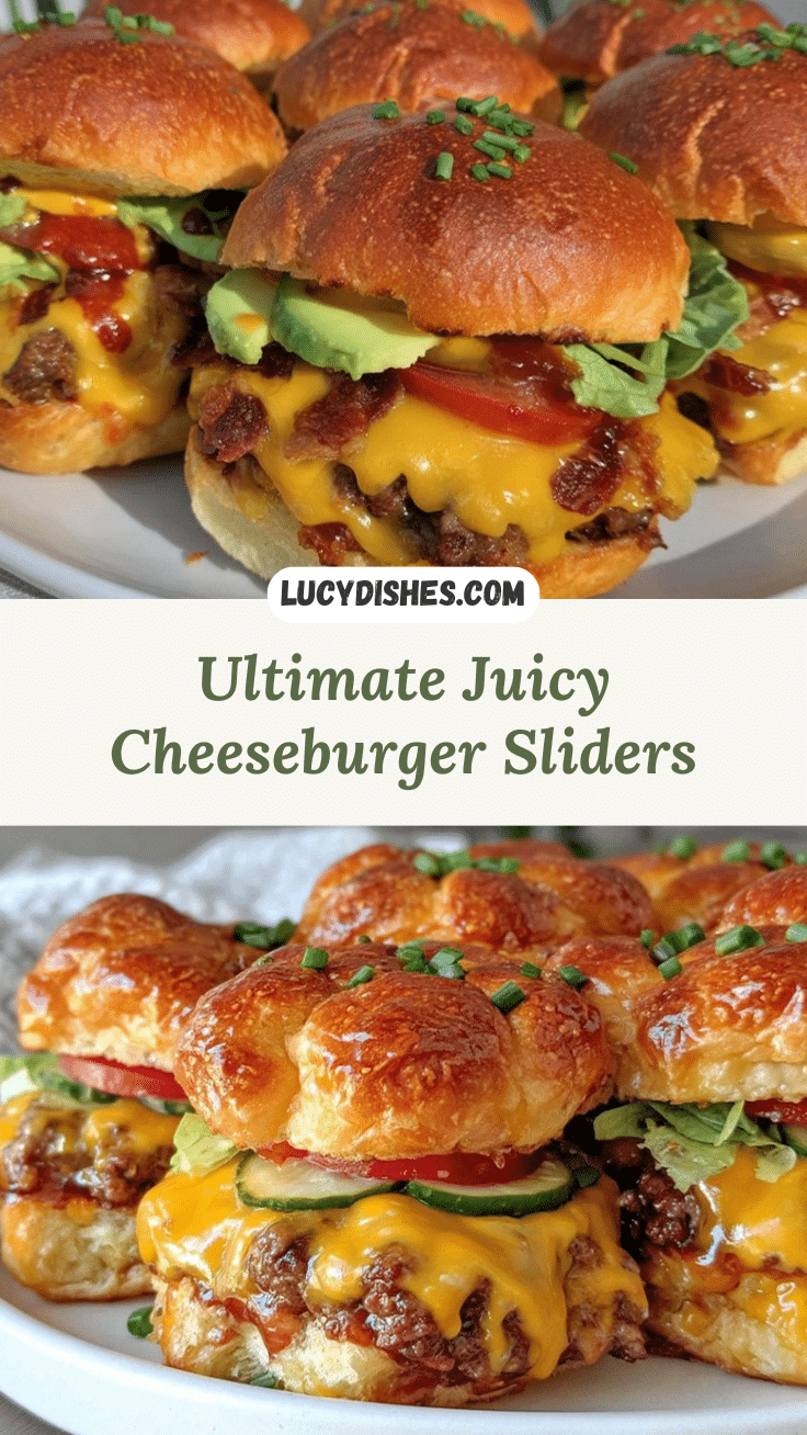 all-American cheeseburger sliders recipe