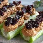 ants on a log snack recipe - featured image