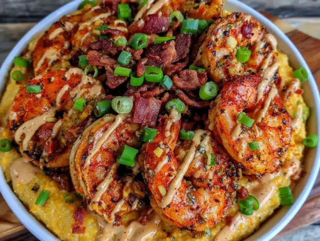 Cajun Shrimp and Grits Bowl - featured image