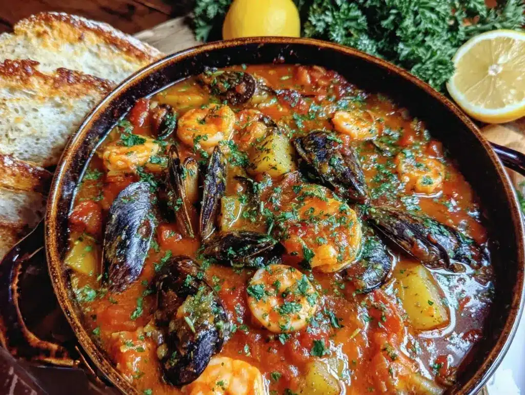 Cioppino San Francisco Seafood Stew - featured image