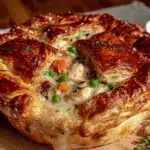 cozy chicken pot pie - featured image