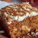 cozy gingerbread latte cake - featured image