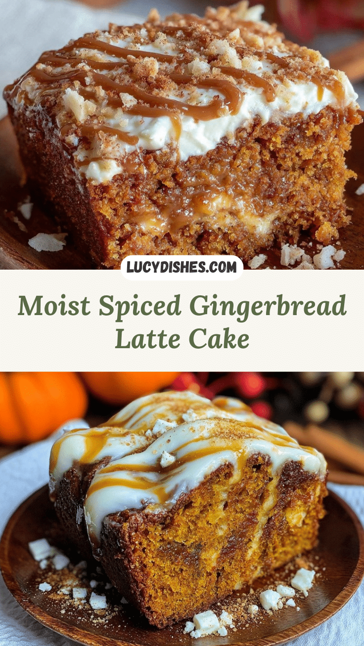 cozy gingerbread latte cake recipe