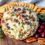 creamy cheese ball recipe - featured image