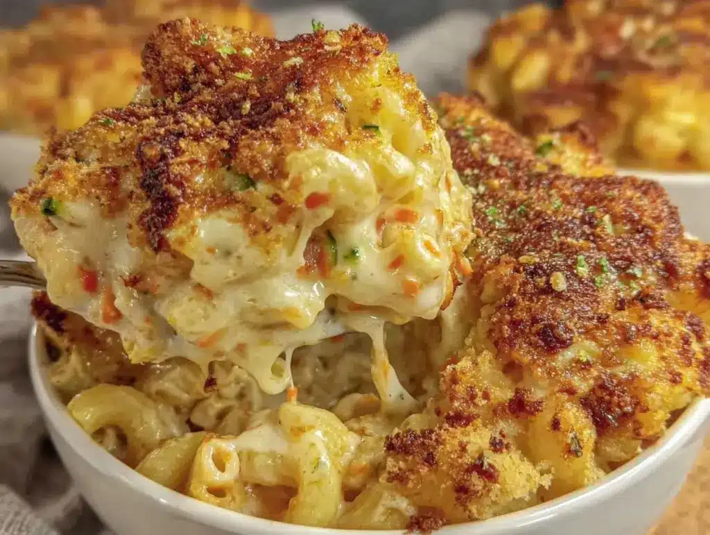 creamy hidden veggie mac and cheese - featured image